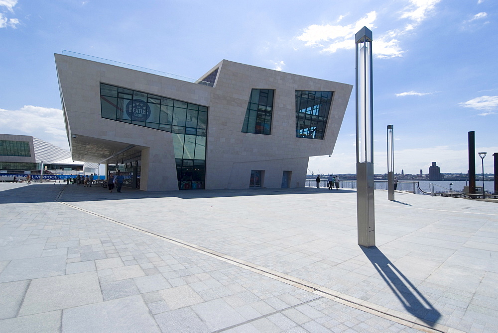 The New Mersey Ferry Terminal Building, Liverpool, Merseyside, England, United Kingdom, Europe