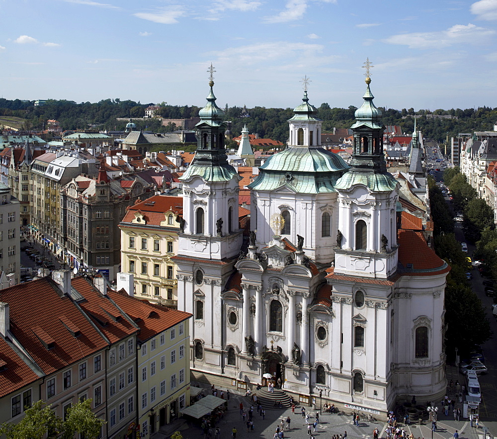 Church of St. Nicholas, Old Town, Prague, Czech Republic, Europe