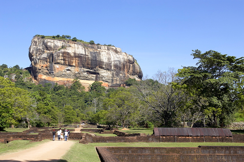 Sigirya Rock, UNESCO World Heritage Site, Sri Lanka, Asia