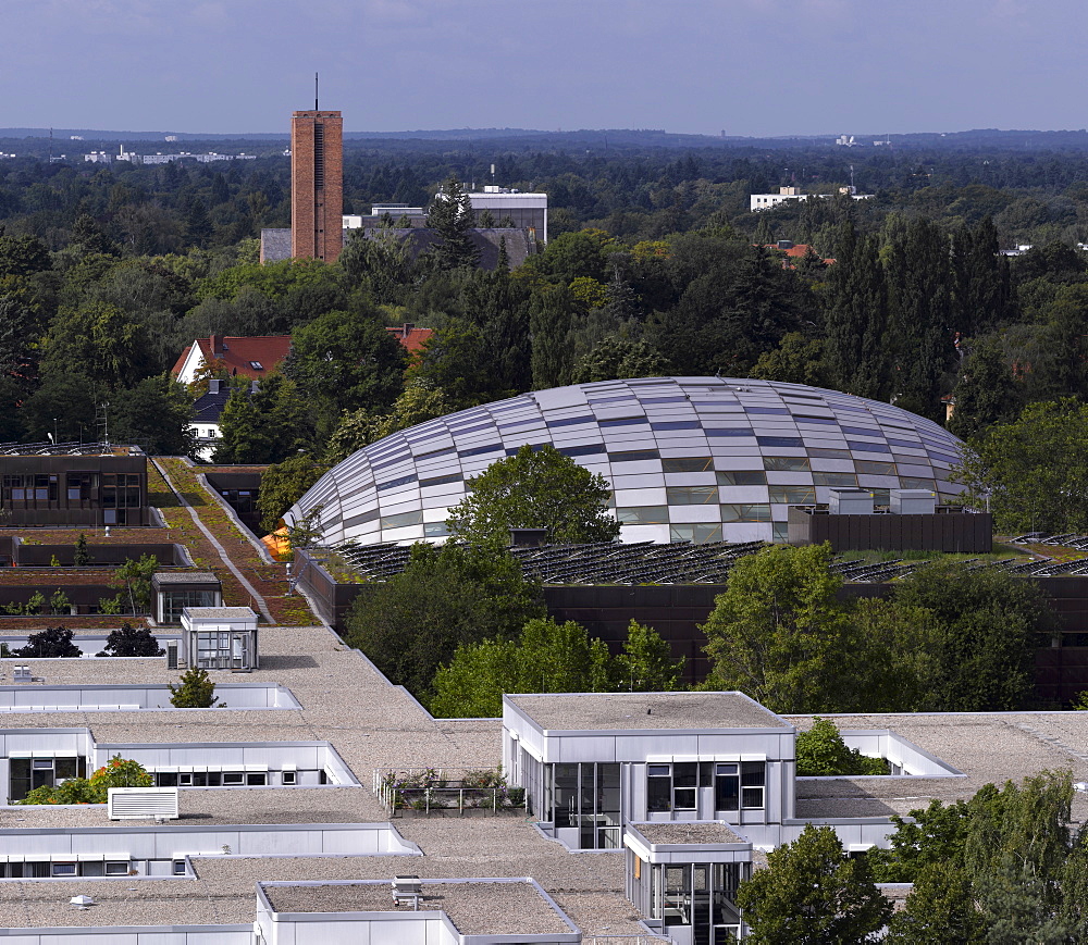 Philology Library, architect Foster and Partners, Free University, Berlin, Germany, Europe