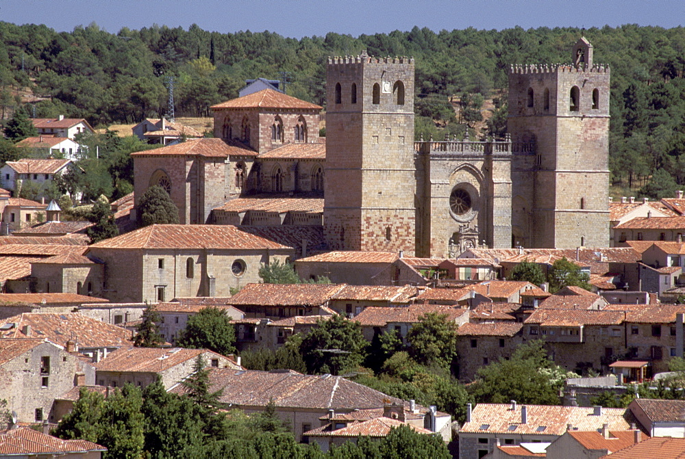 Siguenza Cathedral, Siguenza, New Castile, Spain, Europe