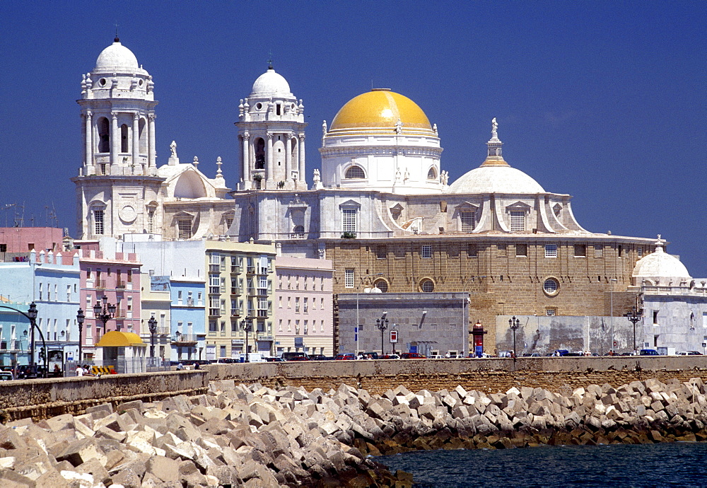 Cadiz Cathedral, Cadiz, Andalucia, Spain, Europe