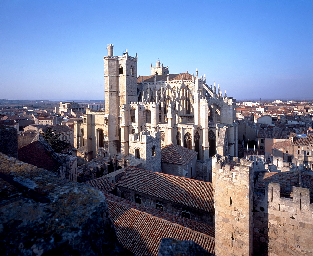 Narbonne Cathedral, Narbonne, Aude, Languedoc, France, Europe