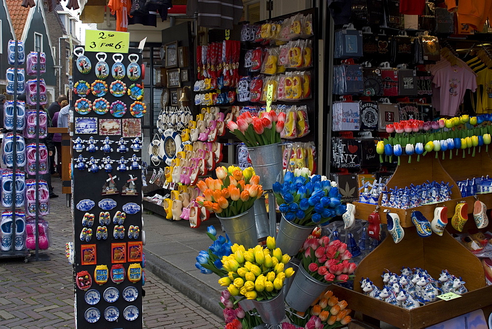 Souvenir shop, Volendam, The Netherlands, Europe