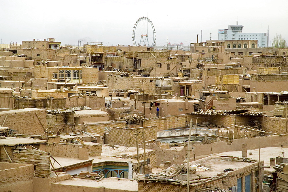 Old City, Kashgar, Xinjiang, China, Asia