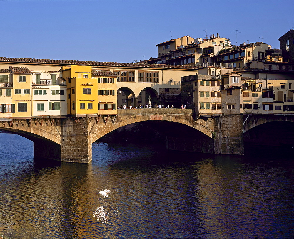 Ponte Vecchio, Florence, UNESCO World Heritage Site, Tuscany, Italy, Europe