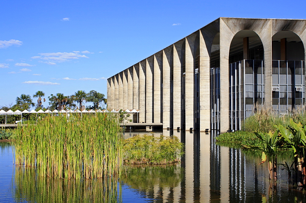 Itamaraty Palace, architect Oscar Niemeyer, Brasilia, Brazil, South America