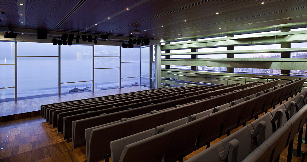 Peres Peace House, architects Massimiliano and Doriana Fuksas, Jaffa, Israel, Middle East