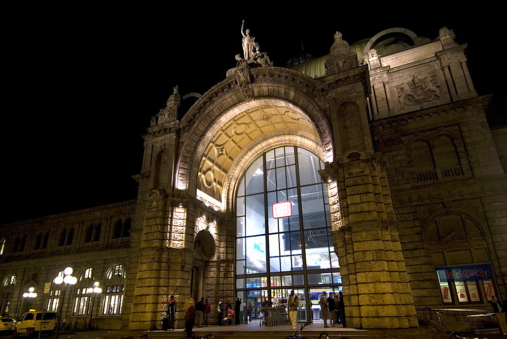 Main train station, Nuremberg, Bavaria, Germany, Europe