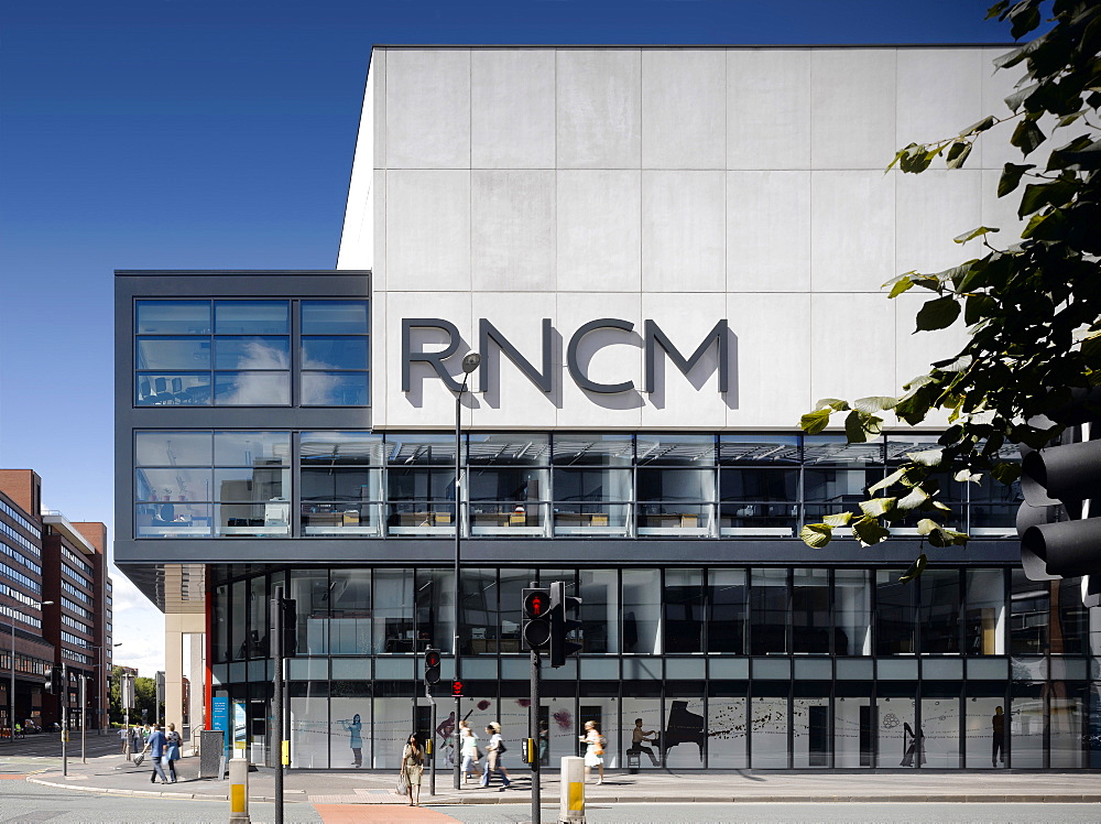 Royal Northern College of Music, architects MBLA, Manchester, Greater Manchester, England, United Kingdom, Europe