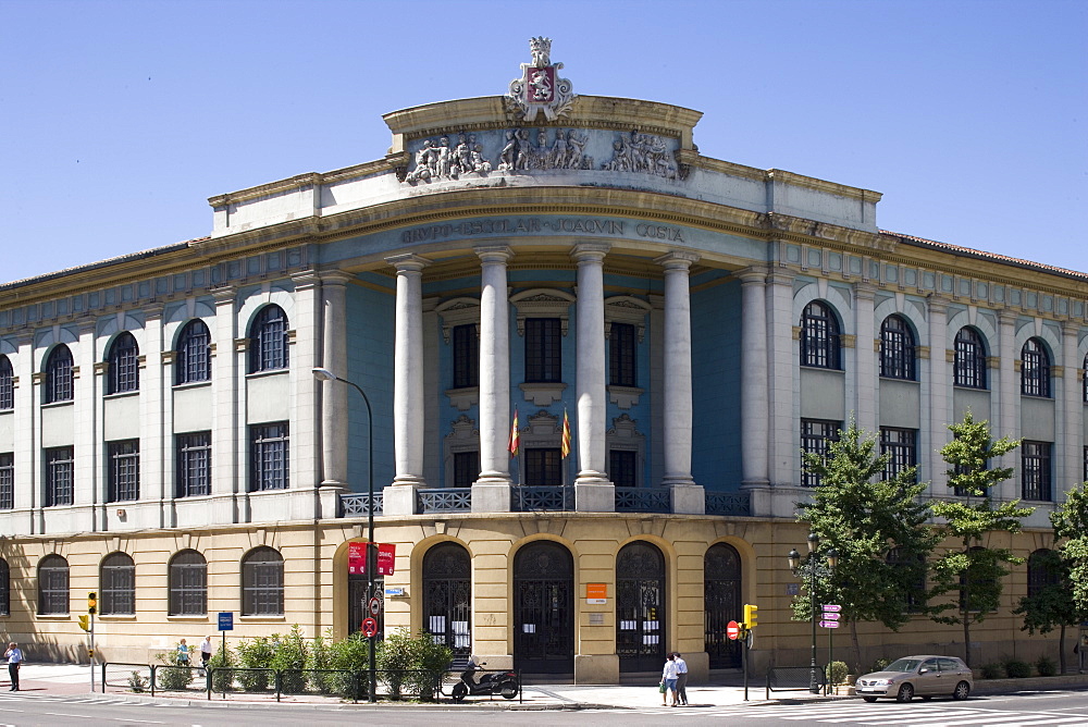 Joaquin Costa School, Zaragoza, Aragon, Spain, Europe