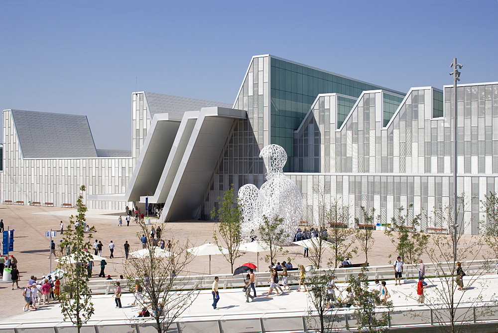 Congress Centre, Expo Zaragoza 2008, Zaragoza, Aragon, Spain, Europe