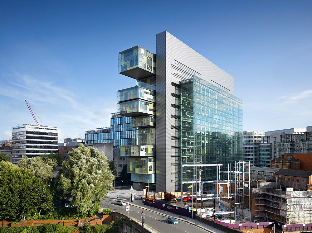 Manchester Civil Justice Centre, Manchester, England,  United Kingdom, Europe