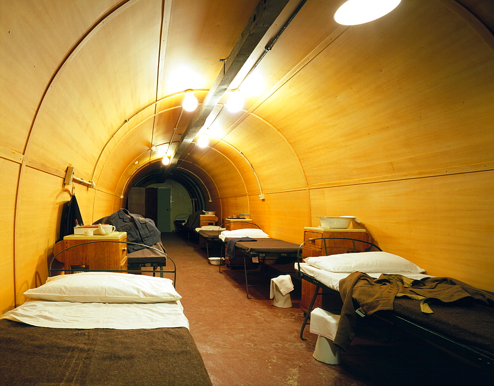 The Underground Hospital, Hellfire Corner, Dover Castle, Dover, Kent, England, United Kingdom, Europe