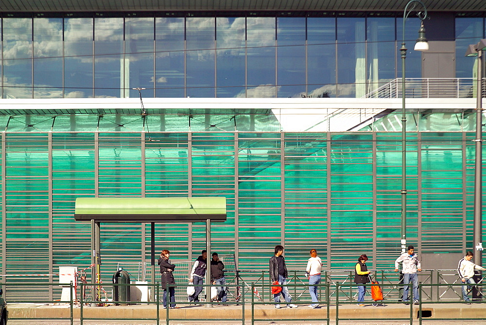 Ex Padiglione dell' Abbigliamento, architect Massimiliano Fuksas, Turin, Piedmont, Italy, Europe