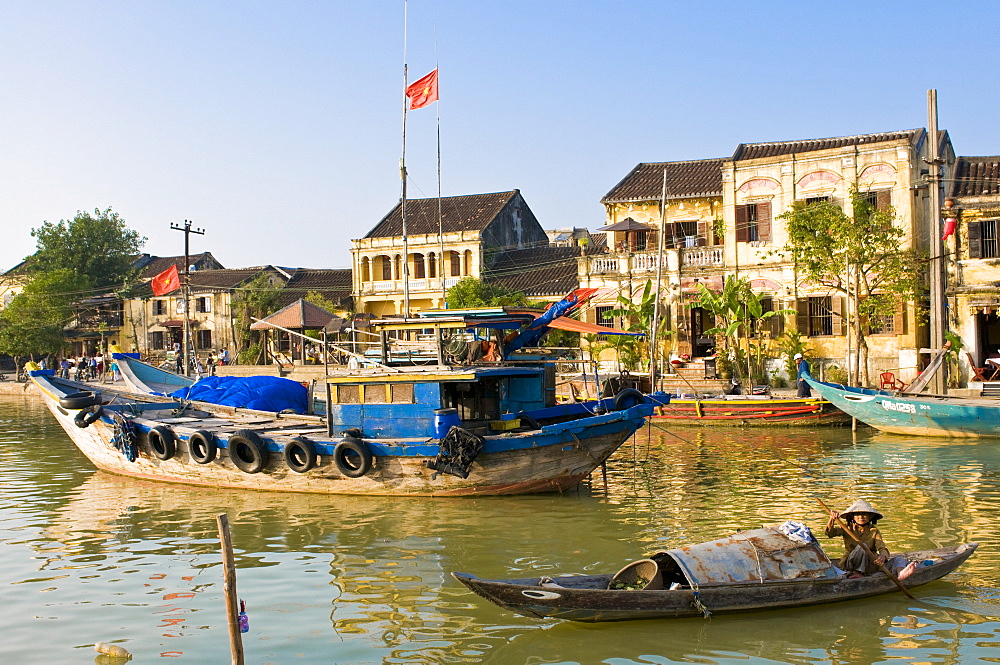 View of Hoi An, UNESCO World Heritage Site, Vietnam, Indochina, Southeast Asia, Asia