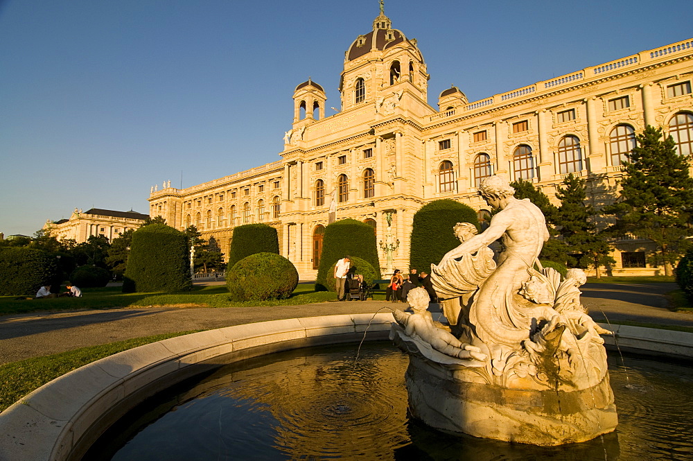 Museum of Fine Arts at Maria Teresa Platz, Vienna, Austria, Europe