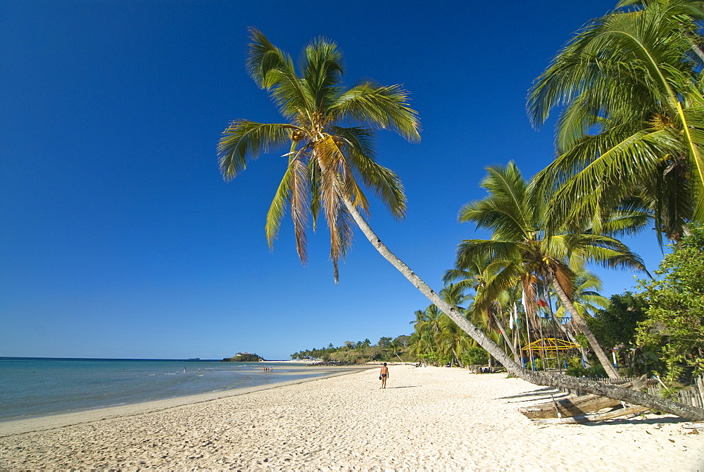 The beautiful beach of Andilana, Nosy Be, Madagascar, Indian Ocean, Africa