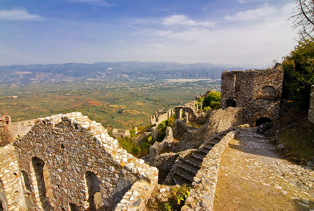 Mystras, UNESCO World Heritage Site, Peloponnese, Greece, Europe