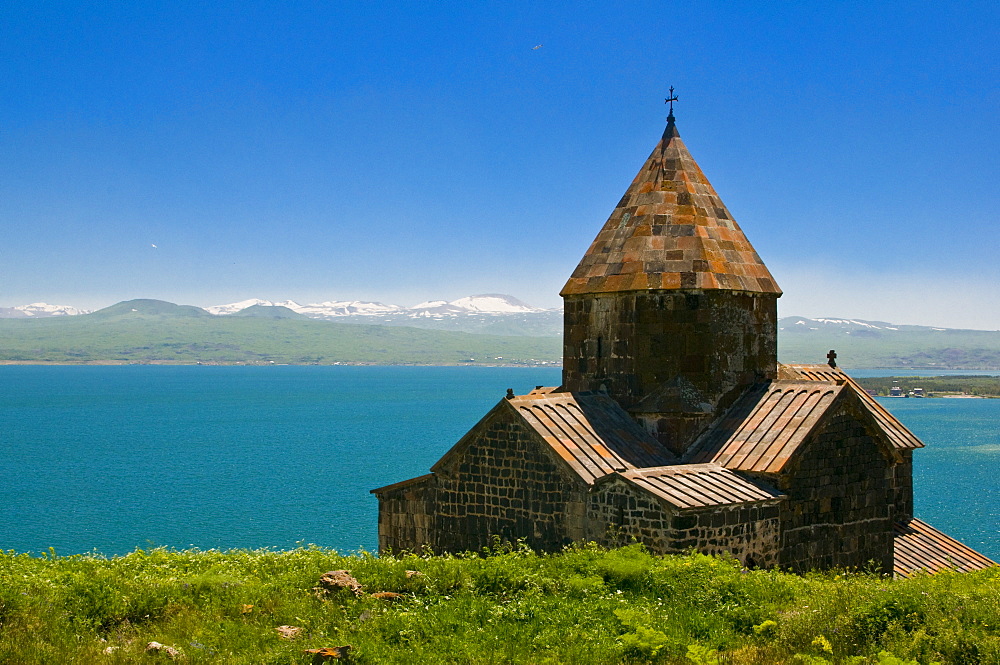 Sevanavank (Sevan Monastery) by Lake Sevan, Armenia, Caucasus, Central Asia, Asia