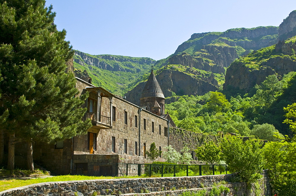 Geghard Monastery, UNESCO World Heritage Site, Armenia, Caucasus, Central Asia, Asia