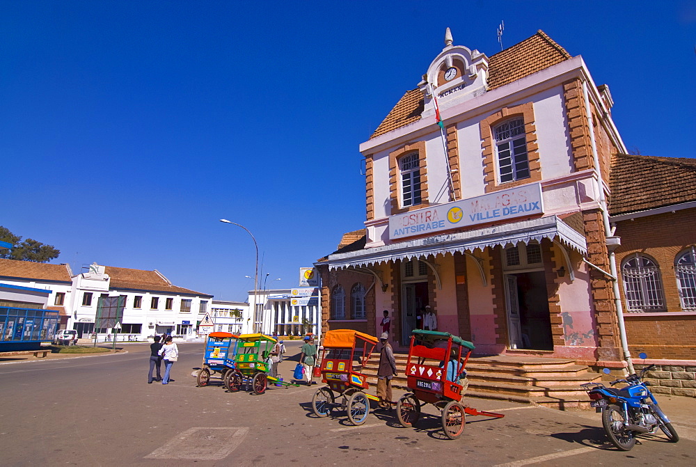 Colonial house in Antsirabe, Madagascar, Africa