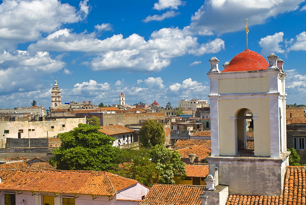 View over Camaguey, Cuba, West Indies, Caribbean, Central America