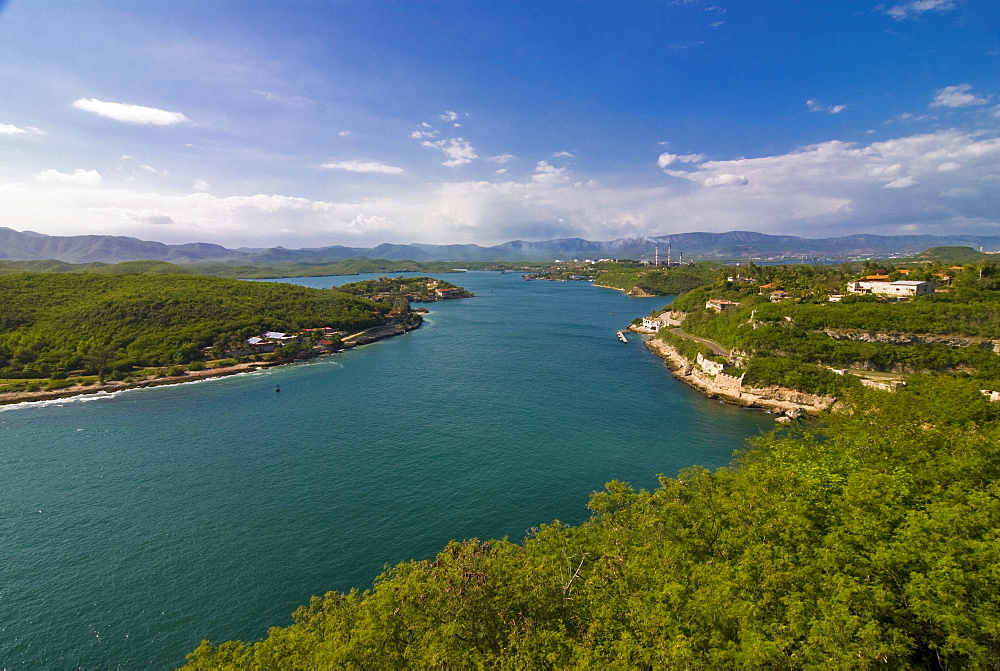 Bahia de Santiago de Cuba, Santiago de Cuba, Cuba, West Indies, Caribbean, Central America