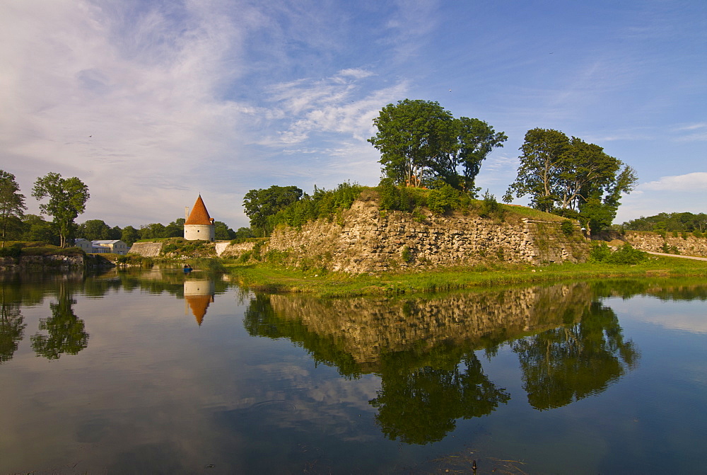 Kuressaare Castle at the Saaremaa Island, Estonia, Baltic States, Europe