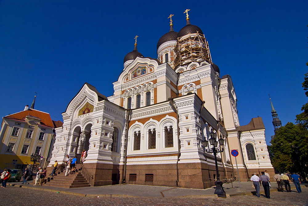 Alexander Nevsky Cathedral in Tallinn, Estonia, Baltic States, Europe