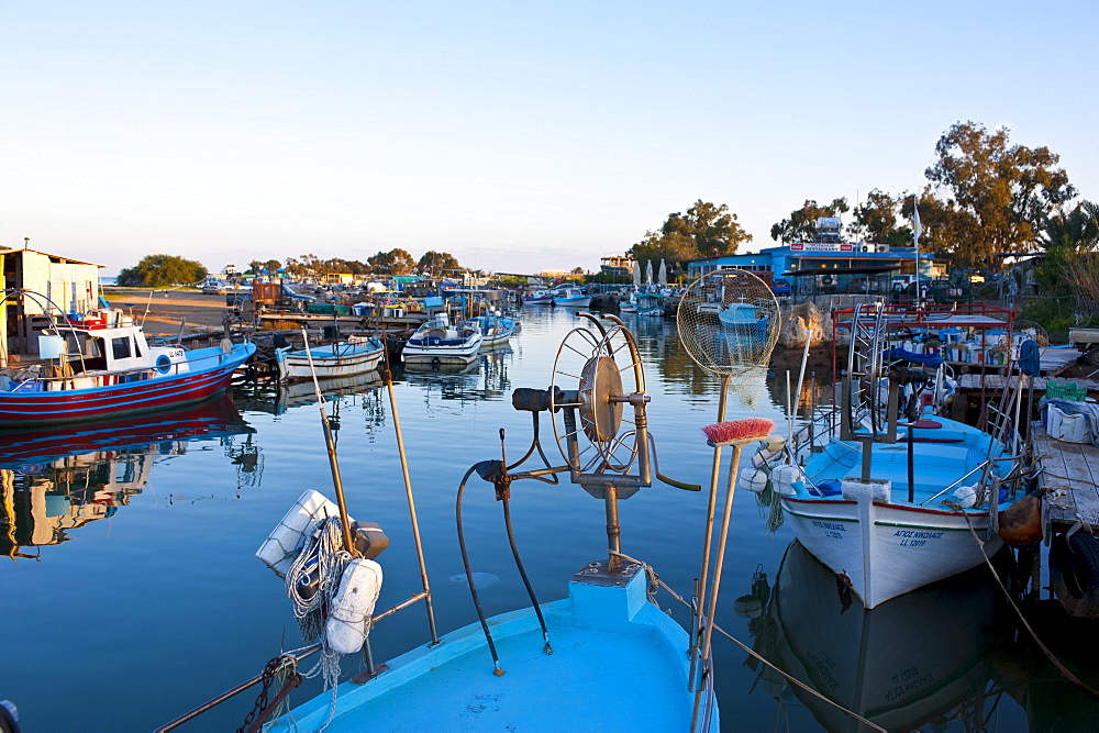 Natural harbour near Agia Napa, Cyprus, Mediterranean, Europe