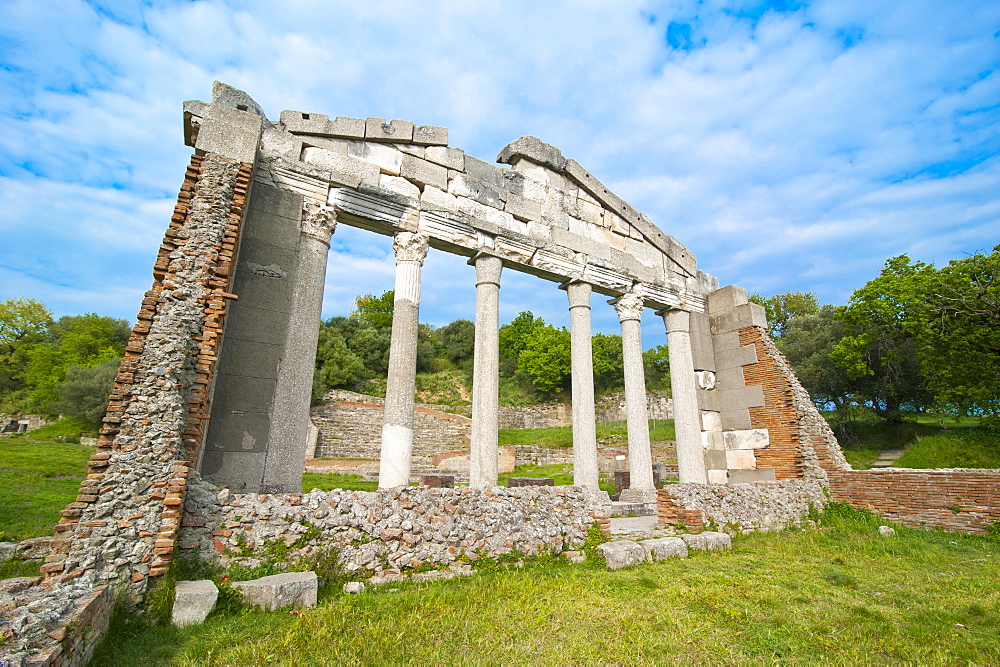 Roman ruins of Apolonia, Albania, Europe