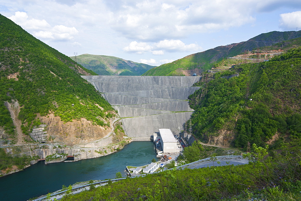 Fierze dam, Albania, Europe