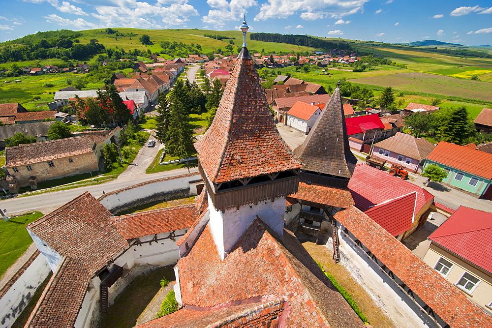 Homorod, UNESCO World Heritage Site, Saxonian churches, Romania, Europe