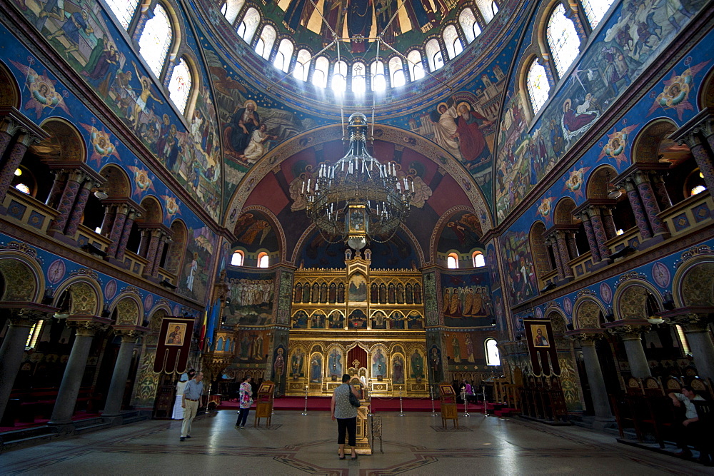 Orthodox cathedral, Sibiu, Romania, Europe