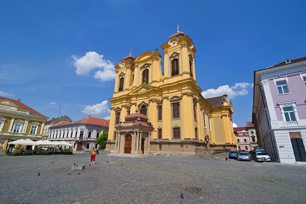 Unirii square, Temeswar (Timisoara), Romania, Europe