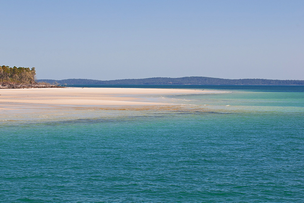 Lonely beach at Fraser Island, UNESCO World Heritage Site, Queensland, Australia, Pacific