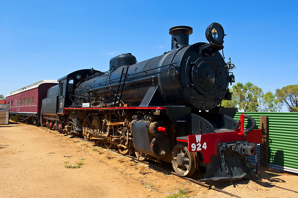 The Ghan in the Ghan Heritage Museum, Alice Springs, Northern Territory, Australia, Pacific