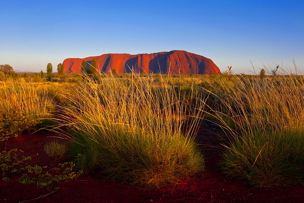 Uluru (Ayers Rock), Uluru-Kata Tjuta National Park, UNESCO World Heritage Site, Northern Territory, Australia, Pacific