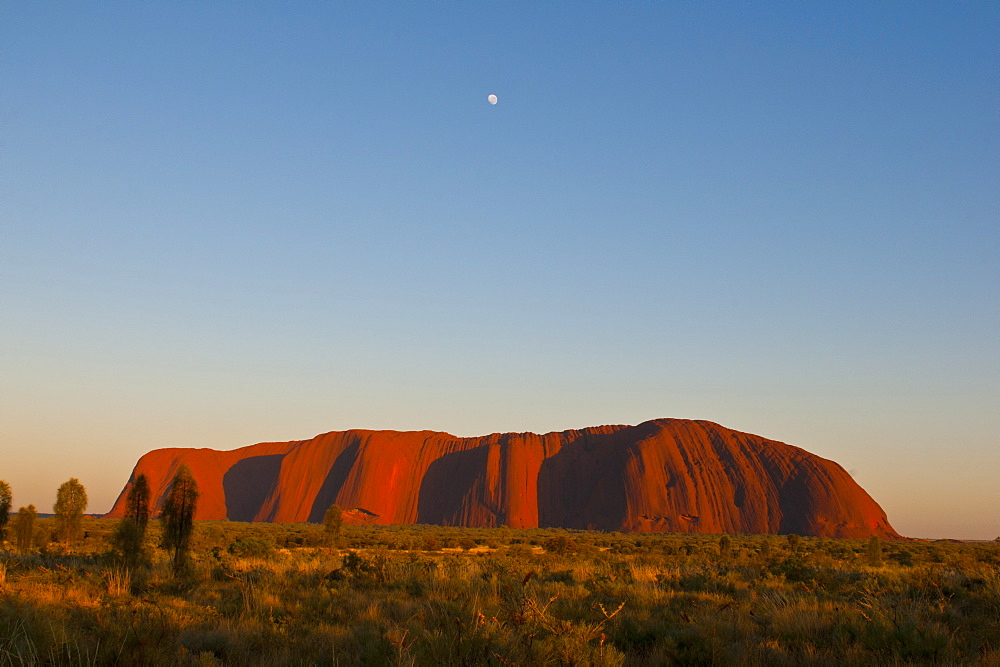 Uluru (Ayers Rock), Uluru-Kata Tjuta National Park, UNESCO World Heritage Site, Northern Territory, Australia, Pacific