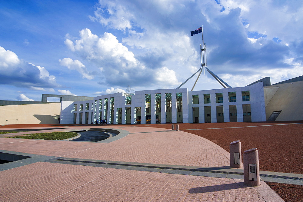 The Australian Parliament in Canberra, Australian Capital Territory, Australia, Pacific