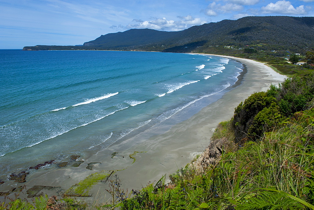 View over Pirate Bay in the Tasman Peninsula, Tasmania, Australia, Pacific 