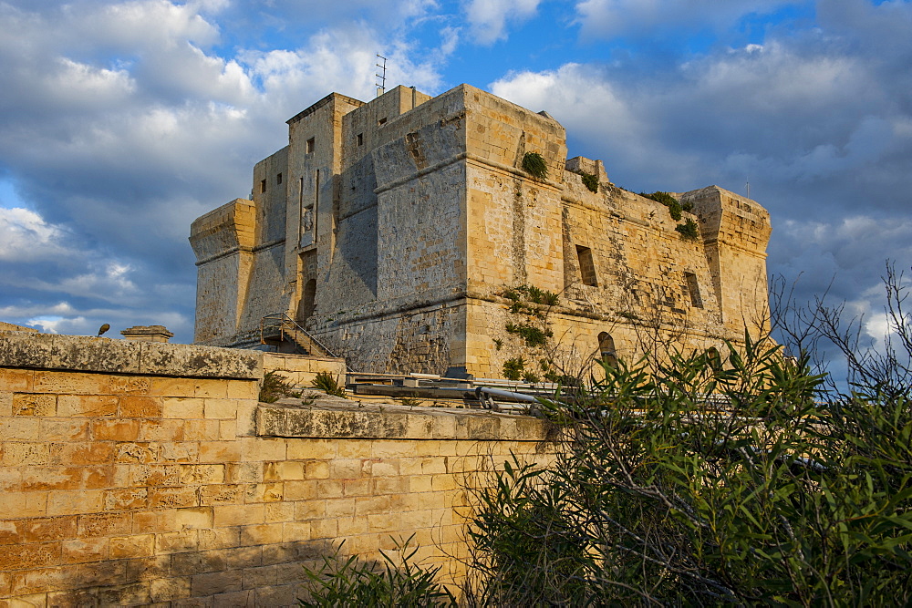 San Lucjan Castle near Birzebbuga, Malta, Europe 