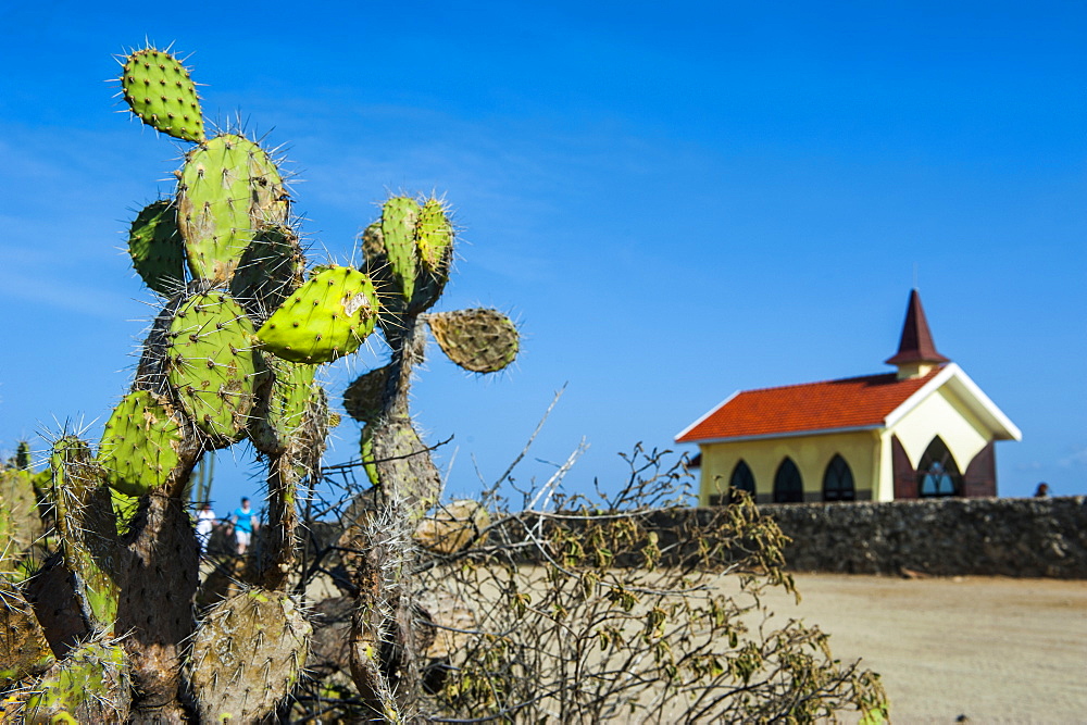 Chapel of Alto Vista, Aruba, ABC Islands, Netherland Antilles, Caribbean, Central America