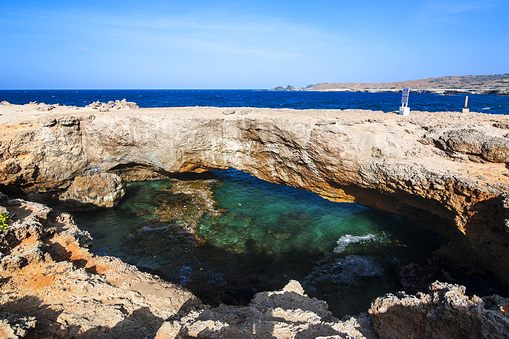 Natural Bridge, Aruba, ABC Islands, Netherland Antilles, Caribbean, Central America