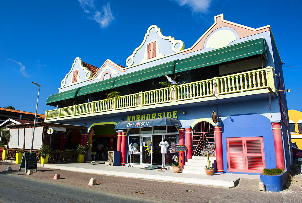 Kralendijk capital of Bonaire, ABC Islands, Netherlands Antilles, Caribbean, Central America