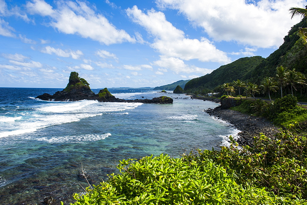 East Coast of Tutuila Island, American Samoa, South Pacific, Pacific