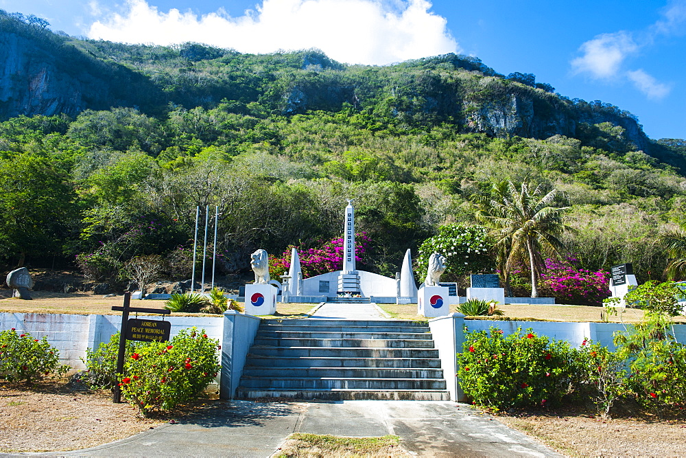 World War II memorial, Saipan, Northern Marianas, Central Pacific, Pacific