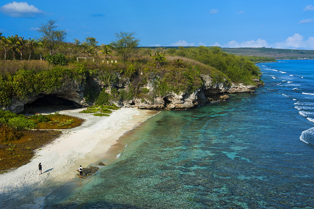 Ladder Beach, Saipan, Northern Marianas, Central Pacific, Pacific