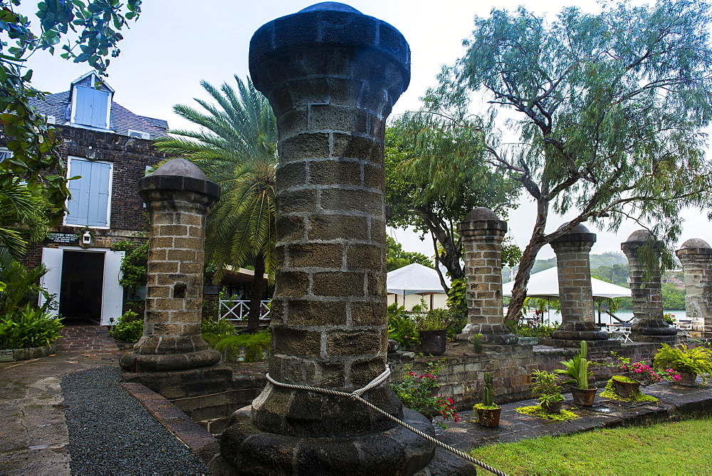 Traditional Nelson's Dockyard in the English Harbour, Antigua, Antigua and Barbuda, West Indies, Caribbean, Central America